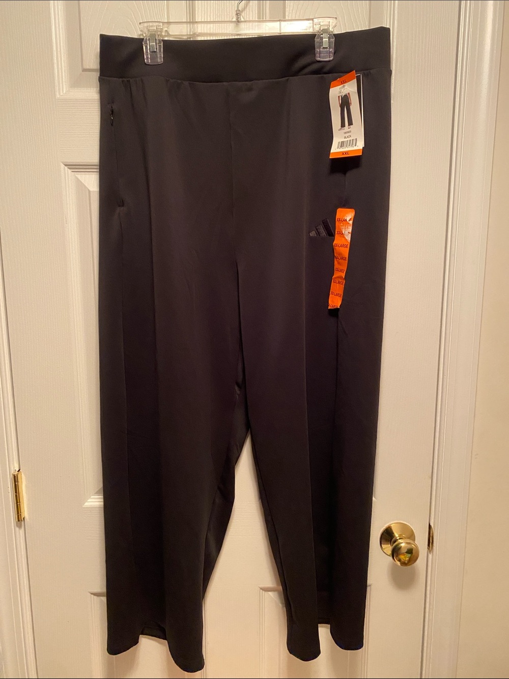 Adidas Black Wide Leg Pants…size 2XL